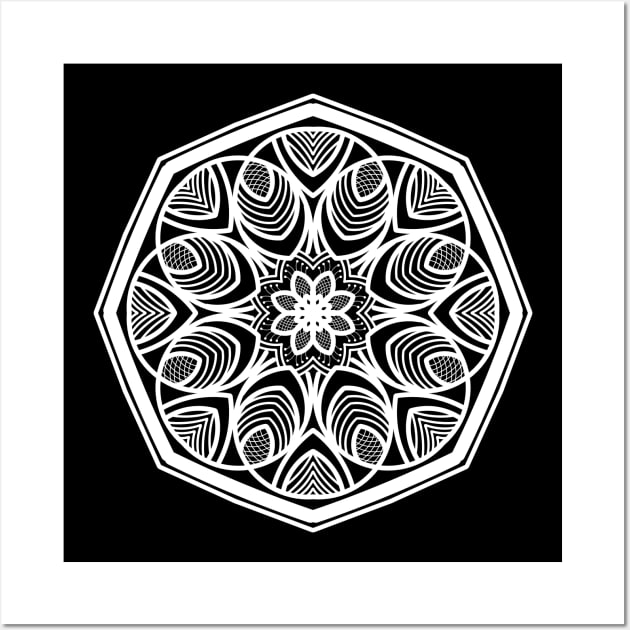 Mandala magic circle 05 Wall Art by B&E